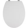 Wenko - Premium WC-Sitz Mora, aus antibakteriellem Duroplast, mit Absenkautomatik, Weiß, Duroplast