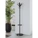 Red Barrel Studio® Hallenbeck Coat Rack Plastic/Metal in Black/Gray | 66.25 H x 13.75 W x 13.75 D in | Wayfair CB71E4C4B5D04375B14CEDC9A6029E2D