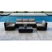 Willa Arlo™ Interiors Thornaby 8 Piece Sectional Set w/ Sunbrella Cushion Wood in Brown | Outdoor Furniture | Wayfair