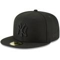 Men's New Era Black York Yankees Primary Logo Basic 59FIFTY Fitted Hat
