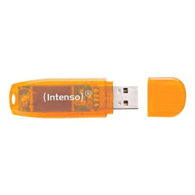 USB-Stick »Rainbow Line« 64 GB mehrfarbig, Intenso, 6.5x1.9x0.9 cm