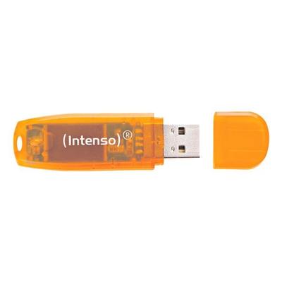 Intenso USB-Stick »Rainbow Line« 64 GB mehrfarbig, 6.5x1.9x0.9 cm