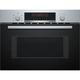 Bosch Home & Kitchen Appliances Bosch Serie 4 CMA583MS0B Built In Combination Microwave Oven - Stainless Steel