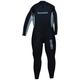 Kounga Jungen DW3.2 PRO Neoprene Surfing Full 3/2 Neoprenanzug, schwarz/Silber, 2X-Large