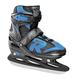 Roces Kinder Jokey Ice 2.0 Verstellbarer Schlittschuh, Black/Astro Blue, 26-29