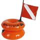 SALVIMAR Unisex-Adult Double Buoy, orange, 36cm