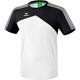 ERIMA Herren T-shirt Premium One 2.0 T-Shirt, weiß/schwarz, S, 1081803