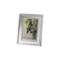 Vera Wang Picture Frame, grosgrain, Silver-Plated, 5"x7"