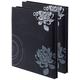 walther Design Photo Album Black 400 Photos 10x15 cm Slip-in Album Double Pack, Grindy EA-201-BD