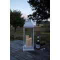 Smart Garden Giant Cream Battery Powered Lantern with 3 Candles in Copper or Cream (Natural)