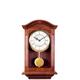 Acctim Thorncroft Radio Controlled Large Dark Wooden Westminster Chiming regulator Quartz Wall Clock with pendulum