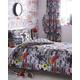 Single Duvet set & Curtains - Teen bedding in a stunt street skateboard design (Single Set & Curtains 66x54")