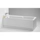 Bathroom White Acrylic 1700mm x 510mm Standard Bath Tub Front Side Panel by Marketst