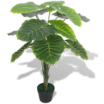 Vidaxl - Plante Artificielle avec Pot Vert Taro 70 cm
