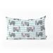 East Urban Home Little Arrow Elephants on Stripes Rectangular Pillow Cover & Insert Polyester/Polyfill blend | 14 H x 23 W x 1 D in | Wayfair
