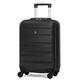 Aerolite Lightweight 55cm Hard Shell Cabin Suitcase 4 Wheel Carry On Hand Luggage Bag - Approved for easyJet, British Airways, Ryanair - Black