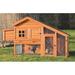 Trixie Pet Products Natura Chicken Coop w/ Chicken Run Metal/Solid Wood in Brown | 42 H x 72 W x 31.25 D in | Wayfair 55962