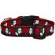 Up Country HFL-C-XS Hearts And Flowers Hundehalsband, Schmal 5/8 inch, XS