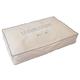 Happy House Luxury Living Block Kissen, klein, creme