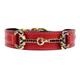 Hartman & Rose Pferd und Hound Collection Hundehalsband, Ferrari Rot, 35,6–40,6 cm