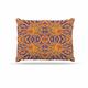 Kess eigene Miranda Mol Azulejo orange Orange Blau Hundebett, 76,2 x 101,6 cm