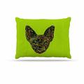 Kess eigene barmalisirtb "Geometrie Sphynx-" Grün Tiere Hund Bett, 76,2 x 101,6 cm