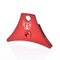 Logan Whistles A1 Collie Face Design Sheepdog Whistle, rot