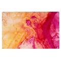 Kess eigene Malia Schilde Farbe river IV Orange Pink Hund Tischset, 33 x 45,7 cm
