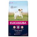 Eukanuba Senior Trockenfutter für ältere kleine Hunde mit frischem Huhn, 3 kg