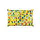 Kess eigene Dawid Roc Multi Color Blocking Geometrische Hundebett aus Fleece, 50 von 152,4 cm gelb