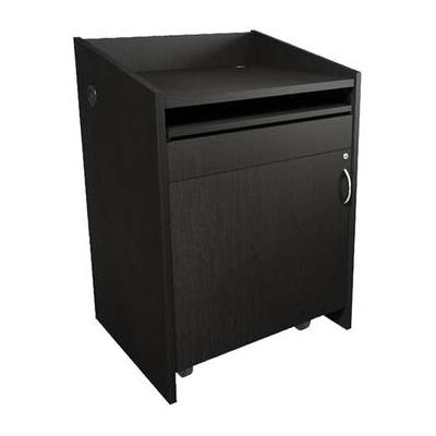 Middle Atlantic L2 Series Lectern with Connectivity (Grained Ebony Ash) - [Site discount] L2LDC2CCMGE