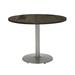 KFI Studios Urban Loft Round Solid Wood Breakroom Table Wood/Metal in Gray | 29 H x 30 W x 30 D in | Wayfair T30RD-B1917SL-LFT-ES