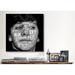 East Urban Home 'The Fab Four Songs - Ringo' Graphic Art on Wrapped Canvas in Black/White | 18 H x 18 W x 0.75 D in | Wayfair