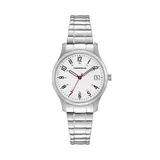 Caravelle by Bulova Women's Easy Reader Stainless Steel Expansion Watch - 43M119, Size: Small, Grey