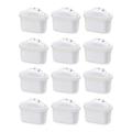Amazon Basics Water Filter Cartridges - Pack of 12 - Fits BRITA Maxtra Jugs (not compatible with Maxtra+)