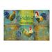 Fleur De Lis Living 'Rooster Set 3' Graphic Art Print on Wrapped Canvas in White | 30 H x 47 W x 2 D in | Wayfair F8A1D319D2CC465694A3AD93B3C84F8B