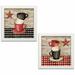August Grove® Farmhouse Kitchen Decor Stacked Coffee Cup & Barnstar by Paul Brent - Graphic Art Print Canvas/Paper | 12 H x 12 W x 0.75 D in | Wayfair