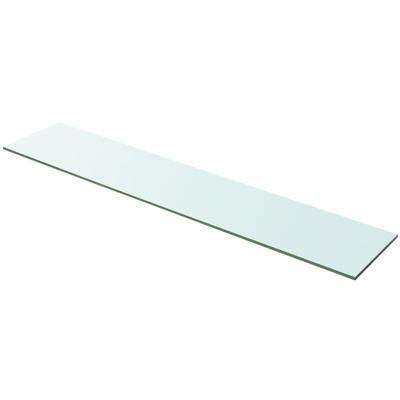 Vidaxl - Wandregale,Regalboden Glas Transparent 100 cm x 20 cm Image