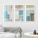 Ebern Designs 'Tuscany Revisited I' Acrylic Painting Print Multi-Piece Image Plastic/Acrylic in Blue | 25.5 H x 40.5 W x 1 D in | Wayfair