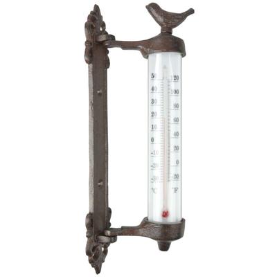 Esschert Design - Wandthermometer Braun Gusseisen BR20