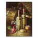 Fleur De Lis Living Napa Valley II by Rio - Wrapped Canvas Print Canvas in Brown/Red | 24 H x 18 W x 2 D in | Wayfair