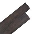 vidaXL Non Self-adhesive PVC Flooring Planks 5.26 m² 2 mm Oak Dark Grey