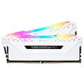 Corsair Vengeance RGB PRO 16 GB (2 x 8 GB) DDR4 3000 MHz C15 XMP 2.0 Enthusiast RGB LED Illuminated Memory Kit - White