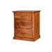 Loon Peak® Lacluta 3 - Drawer Nightstand Wood in Brown | 30 H x 25 W x 18 D in | Wayfair 77C4E2365B3549D9B804272AA09F1496