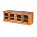 Loon Peak® Nugent TV Stand for TVs up to 75" Wood in Brown | Wayfair 673E64D02617459781C6850A4BB16420