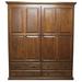 Loon Peak® Larkin 4 Drawer Combo Dresser Wood in Brown | 72 H x 60 W x 21 D in | Wayfair 7681E7948979479C98046F82B79FDAFB