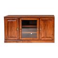 Loon Peak® Mcneill TV Stand for TVs up to 75" Wood in Brown | 30 H in | Wayfair 2A1563A832EB4A5D9BAF849C14213608