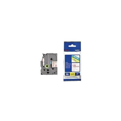Schriftbandkassette P-touch TZe-242 18 mm x 8 m (B x L) weiß rot Image