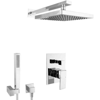 Regendusche Unterputz Dusch Set eckig - Paulgurkes Image