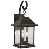 Mariner's Pointe 25 1/2" High Bronze Outdoor Lantern Wall Light